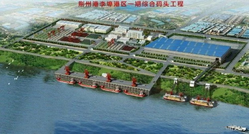 湖北一永久性砂石集并中心建成，總投資約2.5億元，年設計吞吐量360萬噸