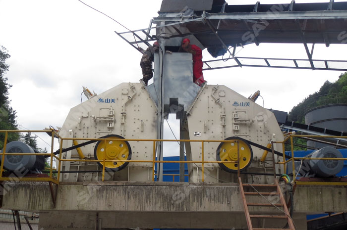 反擊式破碎機如何安裝、調(diào)試、維修，上海山美為你解答