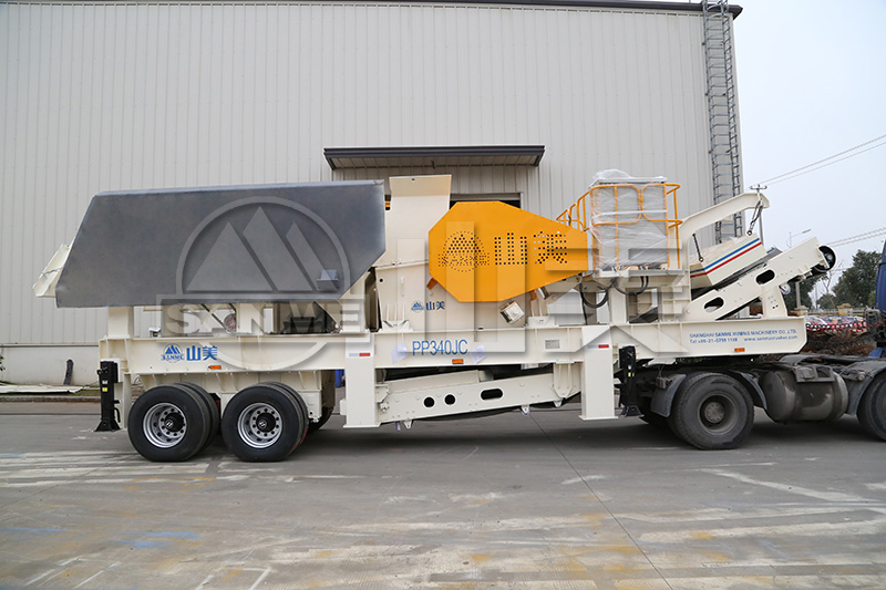 為什么說顎式移動破碎機(jī)，破碎大理石，碎料效果更好